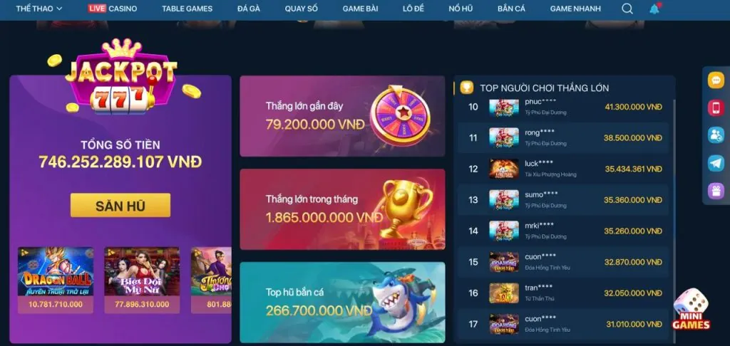 Các cấp độ VIP và giới hạn rút tiền nhanh chóng tại 68 game bài tài xỉu